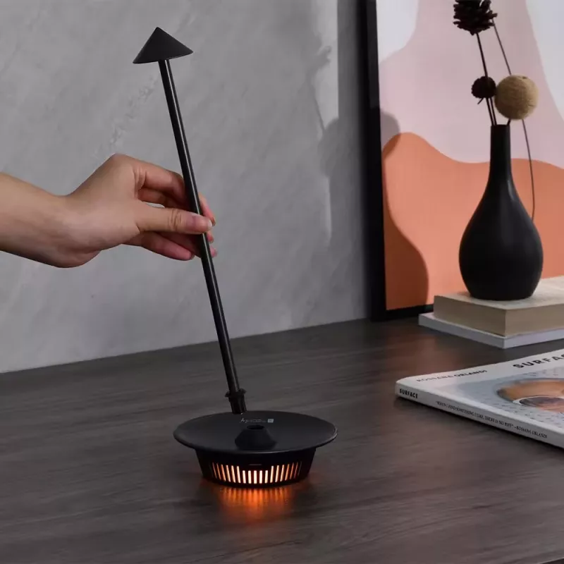 Techly I-LAMP-TABLE3 galda lampa SMD LED modulis 1 W SMD LED Melna