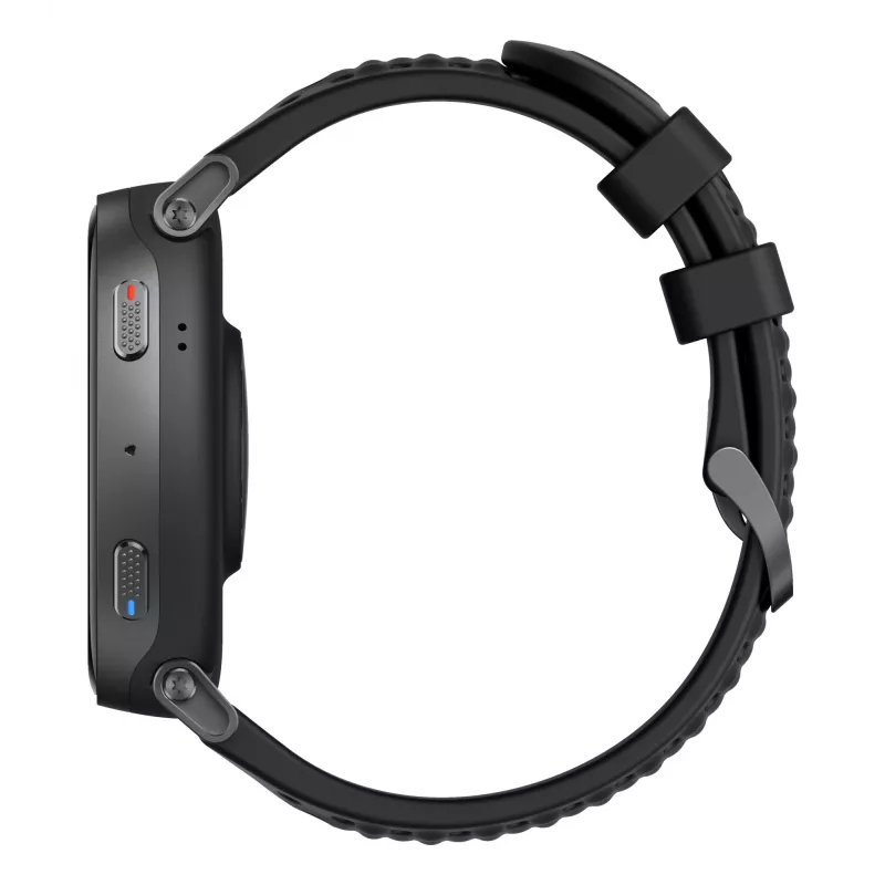 Viedpulkstenis Amazfit Active Max apaļš AMOLED 1,5 collas 480×480 Skārienekrāns 64MB RAM 4GB 658mAh Melns