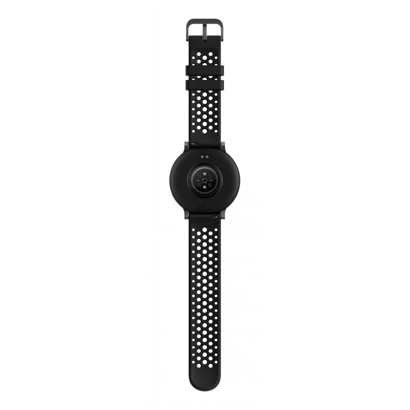 Viedpulkstenis Amazfit Active Max apaļš AMOLED 1,5 collas 480×480 Skārienekrāns 64MB RAM 4GB 658mAh Melns