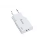 Sienas lādētājs EQUIP 1-Port 20W GaN USB-C PD — 100–240V ieeja, 12V maks. izeja, balts