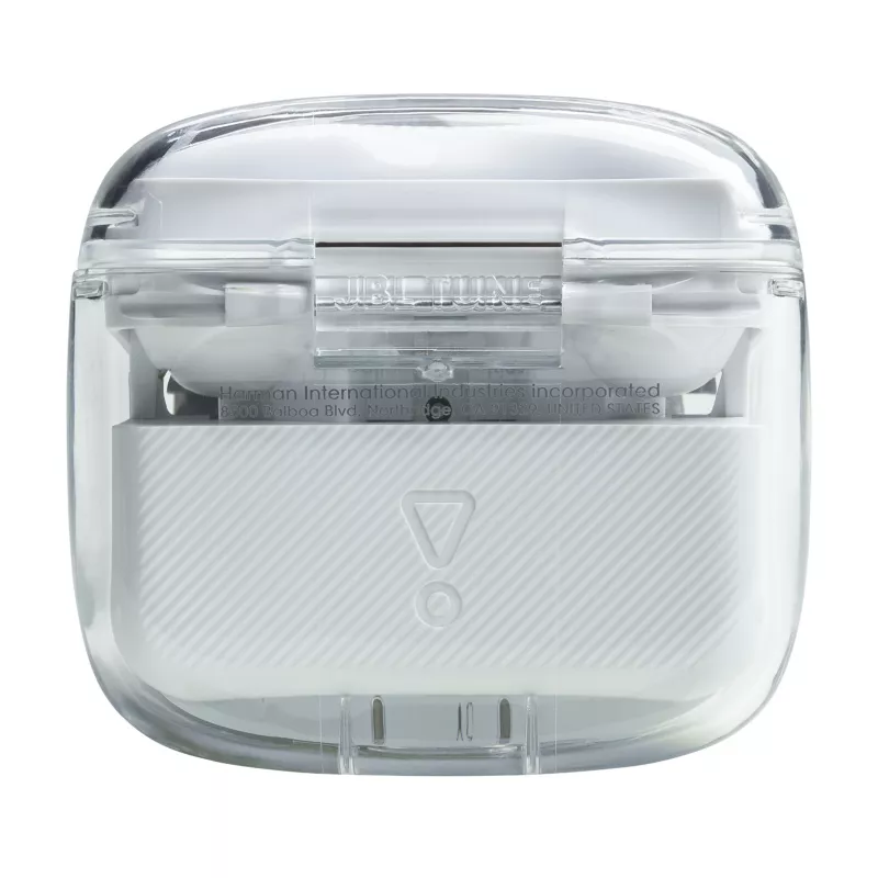 JBL Tune Flex Ghost Edition Bezvadu Austiņas TWS Iekšauss Zvanu/Mūzikas Bluetooth Caurspīdīgas, Baltas