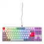 Mehāniskā spēļu tastatūra CHERRY K4V2 RGB Tenkeyless Vadu USB 67 taustiņi