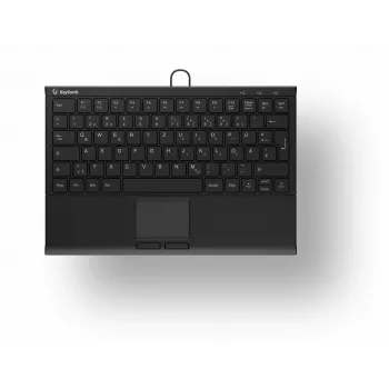 KeySonic KSK-5211ELU (DE) tastatūra mājai USB QWERTZ vācu melna