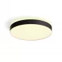Viedie griestu lukturis Philips Hue White ambience Enrave extra large Melns