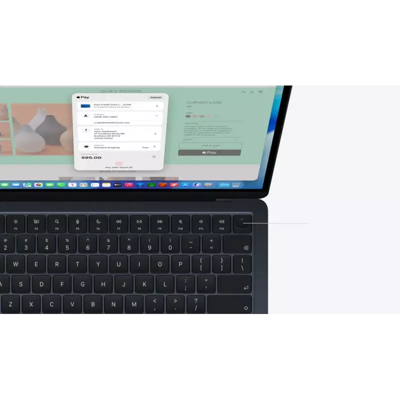 Piezīmjdators Apple MacBook Air M5, 13,6 collu (34,5 cm), 16 GB RAM, 512 GB SSD, macOS Tahoe, Zils