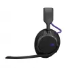Austiņas JBL Quantum 650 — bezvadu spēļu, Bluetooth, USB-C, apkārtauss, melnas, 20–20000 Hz, 331.5 g