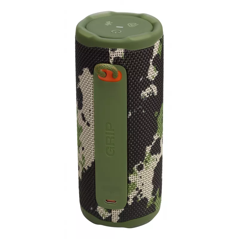 Pārnēsājams mono skaļrunis JBL Grip Mono Camouflage — 16 W, Bluetooth, 70–20 000 Hz