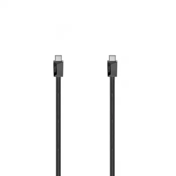 Hama USB 3.2 Gen 1 kabelis USB-C uz USB-C 1.5 m melns