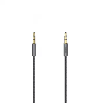 Hama Elite audio kabelis 0,75 m 3,5 mm vīrietis-vīrietis, varš, zeltīts