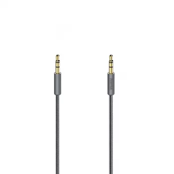 Hama Elite audio kabelis 0,75 m 3,5 mm vīrietis-vīrietis, varš, zeltīts
