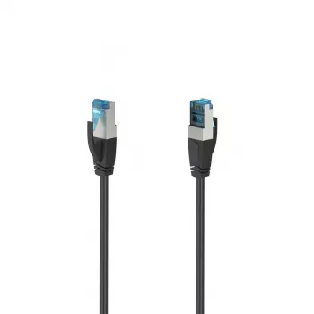 Hama 00200683 tīkla kabelis 10 m Cat6a S/FTP melns