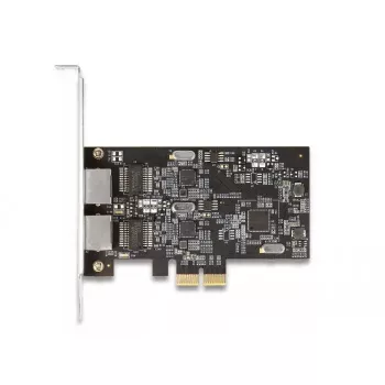 DeLOCK PCI Express x2 karte ar 2 x RJ45 2.5 Gigabit LAN i225