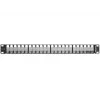 Delock 43280 Keystone komutācijas panelis, 19", 48 porti, 1U, melns