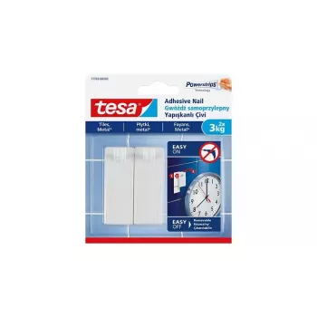 Universālais āķis TESA 77763 iekštelpām balts 2 gab.