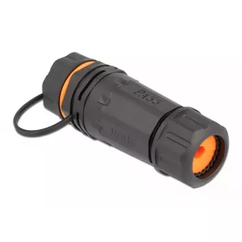 Savienotājs RJ-45/RJ-45 DeLOCK 86700 Melns Oranžs