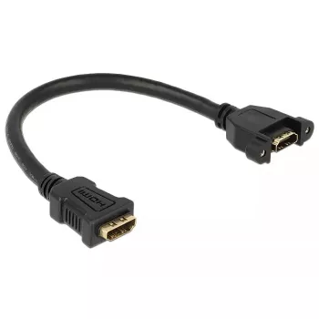 HDMI kabelis DeLOCK 0,25m 2xHDMI