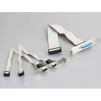 DeLOCK 95232 interfeisa karte Mini PCI Express ar 2x COM un 1x LPT