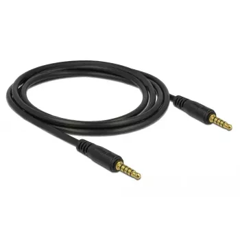 Audio kabelis DeLOCK 85697 2m 3.5mm Melns