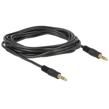 Audio kabelis DeLOCK 3m 3.5mm vīrs/vīrs Melns