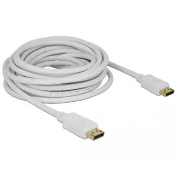 DisplayPort kabelis DeLOCK 84861 7 m Balts