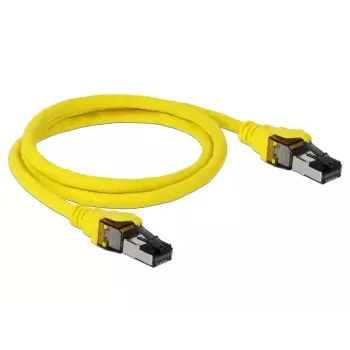 Tīkla kabelis DeLOCK 86581 RJ-45 Cat8.1 1m Dzeltens
