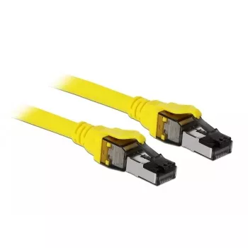 Tīkla kabelis DeLOCK 86581 RJ-45 Cat8.1 1m Dzeltens