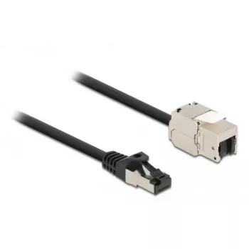 Kabelis RJ45 spraudnis uz Keystone moduli RJ45 ligzda DeLOCK 87028