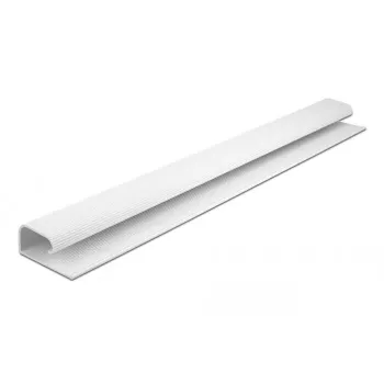 Kabeļu kanāls DeLOCK 20884 zem galda montāžai 57x25mm 400mm 2gab balts