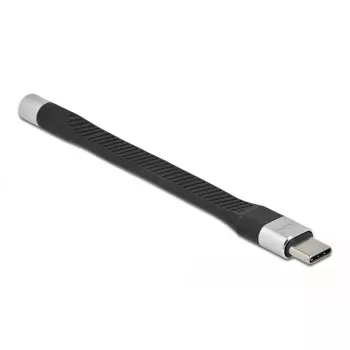 DeLOCK 86942 FPC plakanais lentes kabelis USB Type-C uz 3,5 mm stereo ligzdu, 10 cm