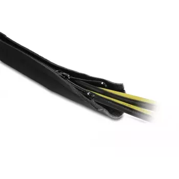 DeLOCK Neoprēna kabeļu uzmava ar rāvējslēdzēju 3 m x 100 mm melna