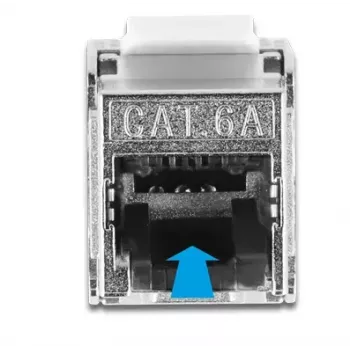 Kabelis RJ45 spraudnis uz Keystone moduli RJ45 ligzda DeLOCK 87022