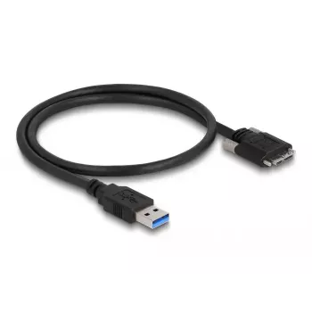 DeLOCK USB 3.0 vīrišķais A tipa – vīrišķais Micro-B kabelis 0,5 m