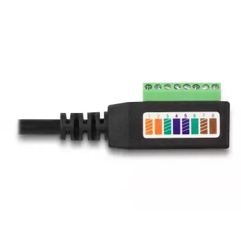 DeLOCK RJ45 kabelis Cat.5e ligzda uz termināļa bloku adapteris 21,5 cm