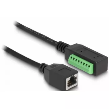 DeLOCK RJ45 kabelis Cat.5e ligzda uz termināļa bloku adapteris 21,5 cm