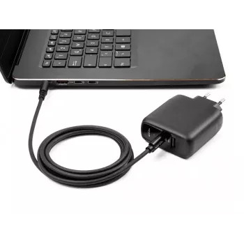 DeLOCK Laptop Lādēšanas Kabelis USB Type-C vīrišķais uz Sony 6.0 x 4.3 mm vīrišķais 1.5 m 20 V