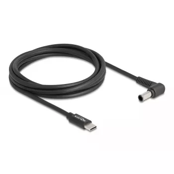 DeLOCK Laptop Lādēšanas Kabelis USB Type-C vīrišķais uz Sony 6.0 x 4.3 mm vīrišķais 1.5 m 20 V