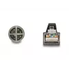 DeLOCK M12 X-kodēts 8-pin vīriešu uz RJ45 vīriešu tīkla kabelis PUR (TPU) 5 m