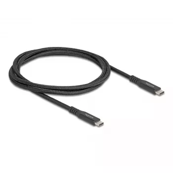 USB kabelis DeLOCK 80024 Type-C vīrietis-vīrietis 20 Gbps 100 W 1 m
