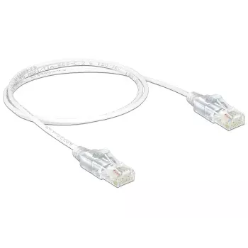 DeLOCK 83781 tīkla kabelis RJ-45 Cat6 1m balts