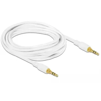 Audio kabelis DeLOCK 85552 3m 3.5mm Balts