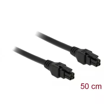 Iekšējais strāvas kabelis DeLOCK 85374 0.5m Micro-Fit 3.0 4-pin