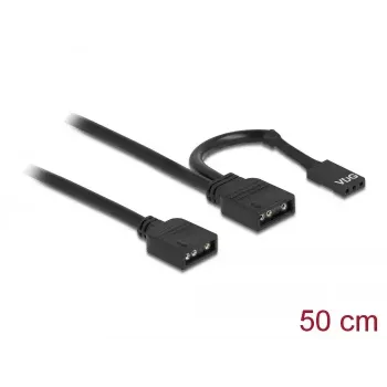RGB savienojuma kabelis 3 pin DeLOCK 86001