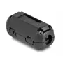 Ferīta serdes skava DELOCK 80943, melna, niķelis/plastmasa/cinks, 25.2×13×11.8 mm, 2 gab. iepakojums