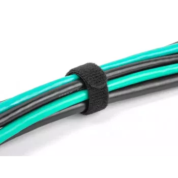 Kabeļu saite ar Velcro DeLOCK 19011 200x12 mm melna 10 gab.