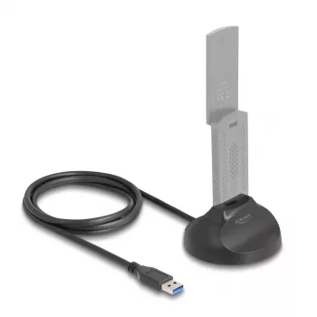 DeLOCK magnētiskā pamatne USB Type-A 5 Gbps dokstacijas kabelis 1,2 m