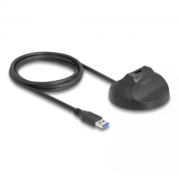 DeLOCK magnētiskā pamatne USB Type-A 5 Gbps dokstacijas kabelis 1,2 m