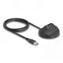 DeLOCK magnētiskā pamatne USB Type-A 5 Gbps dokstacijas kabelis 1,2 m