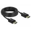 DisplayPort kabelis DeLOCK 85304 5 m Melns