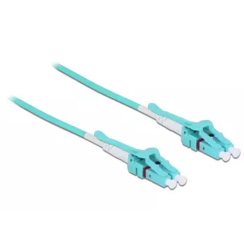 Šķiedru optikas kabelis DeLOCK 85130 5 m LC Zils