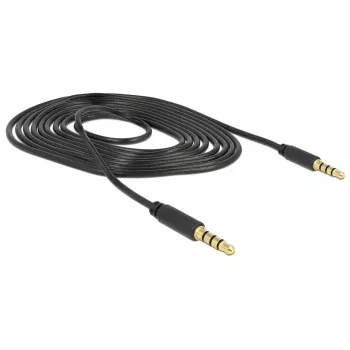 Audio kabelis DeLOCK 83436 2m 3.5mm Melns